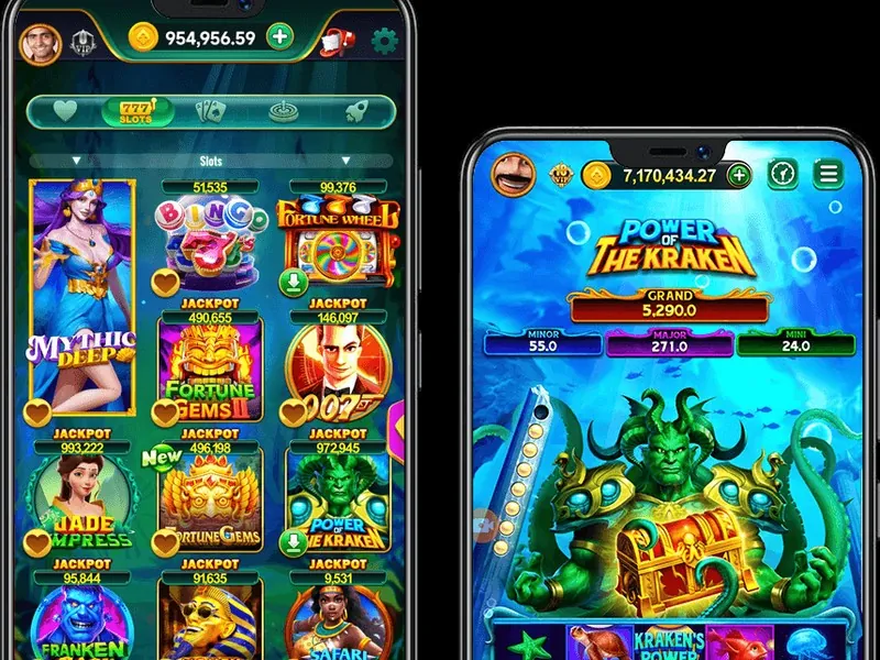 Sảnh casino trực tuyến của win23 với nhiều bàn Blackjack