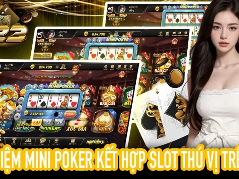 Trò chơi casino trực tuyến mới tại 23win