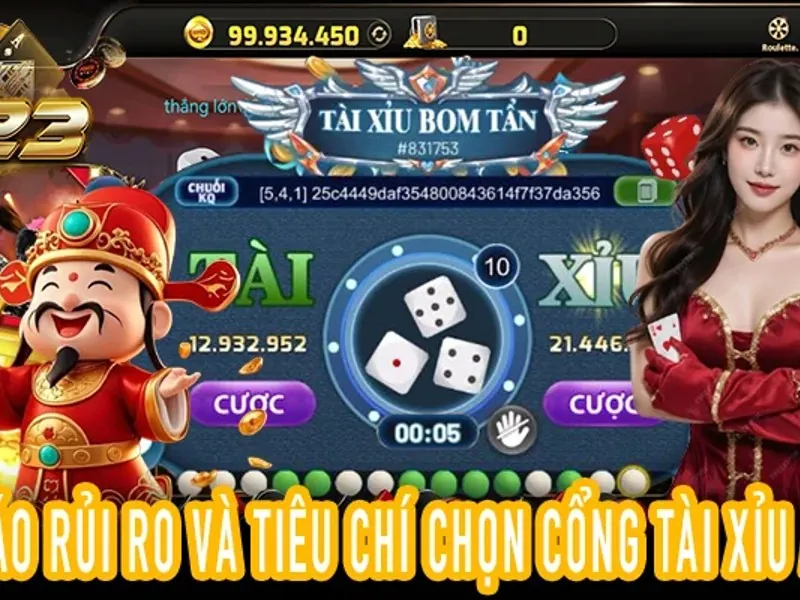 Giao diện Video Poker tại Win23 với các lá bài và chip cược